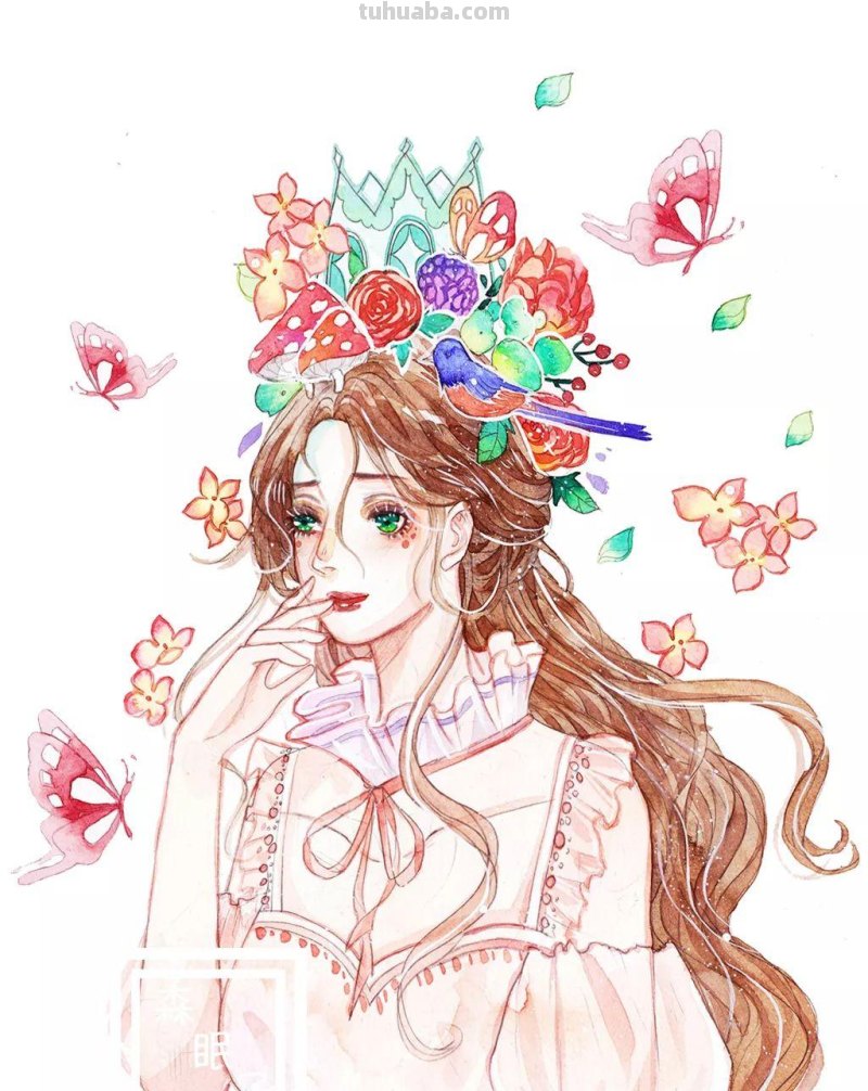 这组超有风格的水彩少女,不仅仅是小清新,还自带飘逸~ 这组超有风格的水彩少女,不仅仅是小清新,还自带飘逸~