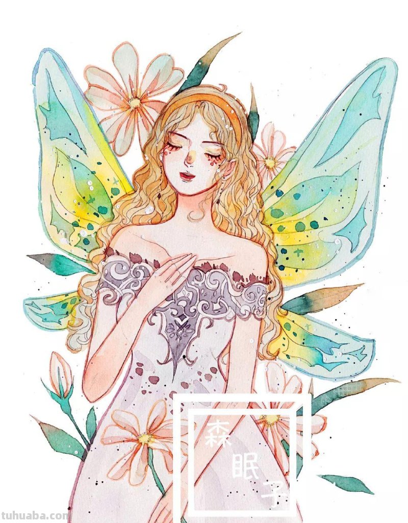 这组超有风格的水彩少女,不仅仅是小清新,还自带飘逸~ 这组超有风格的水彩少女,不仅仅是小清新,还自带飘逸~