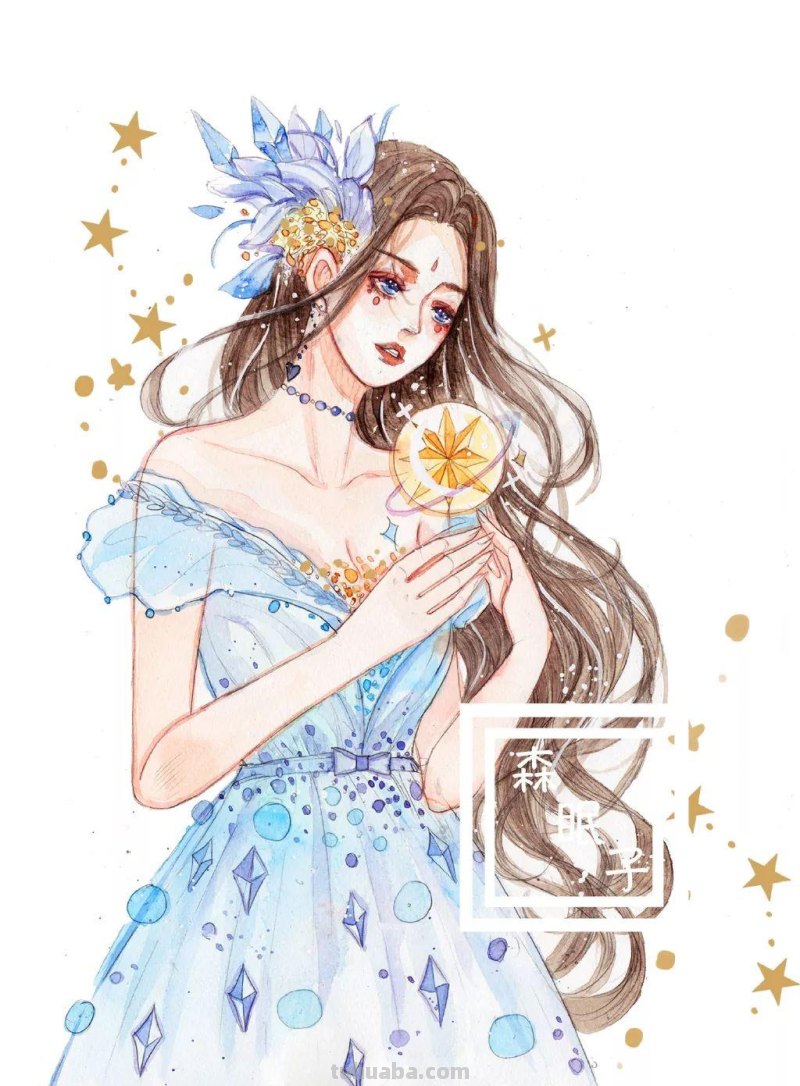 这组超有风格的水彩少女,不仅仅是小清新,还自带飘逸~ 这组超有风格的水彩少女,不仅仅是小清新,还自带飘逸~