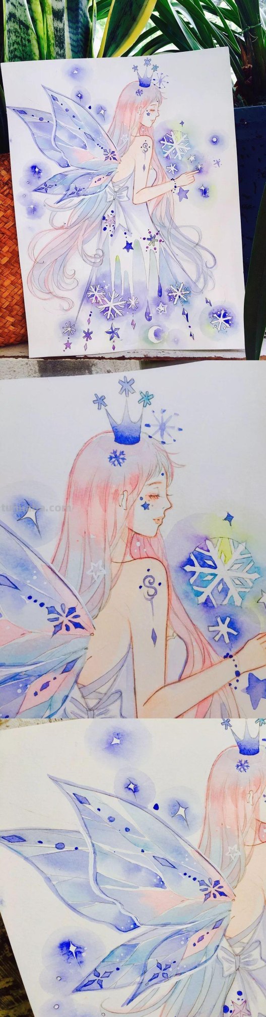 这组超有风格的水彩少女,不仅仅是小清新,还自带飘逸~ 这组超有风格的水彩少女,不仅仅是小清新,还自带飘逸~