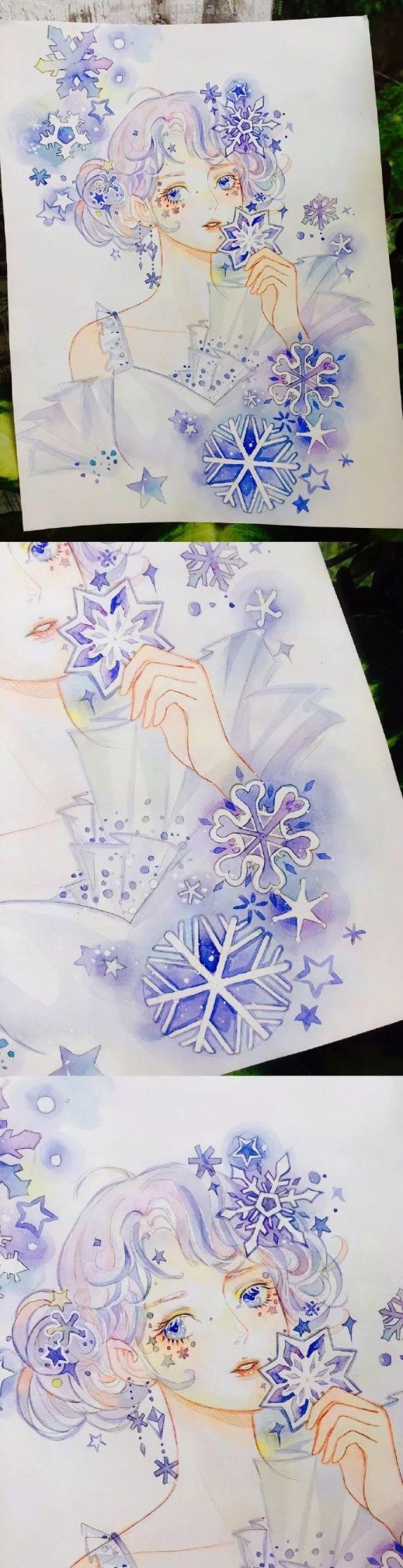 这组超有风格的水彩少女,不仅仅是小清新,还自带飘逸~ 这组超有风格的水彩少女,不仅仅是小清新,还自带飘逸~