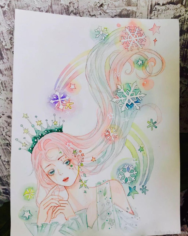 这组超有风格的水彩少女,不仅仅是小清新,还自带飘逸~ 这组超有风格的水彩少女,不仅仅是小清新,还自带飘逸~