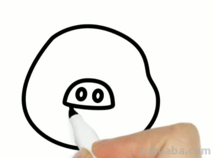 猪的简笔画怎么画又简单又可爱