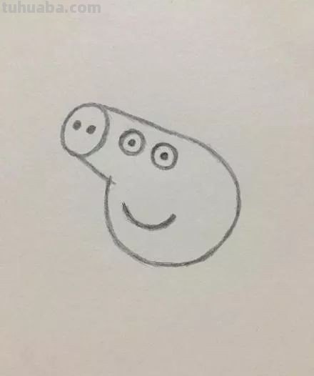 小猪简单画法