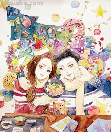 水彩插画｜看一眼就深深爱上了