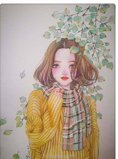 水彩插画｜看一眼就深深爱上了