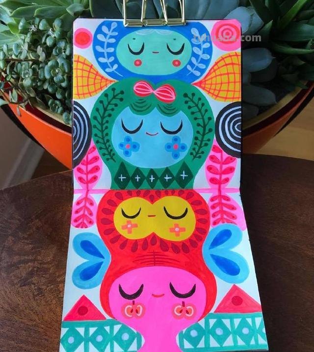 水彩插画｜看一眼就深深爱上了