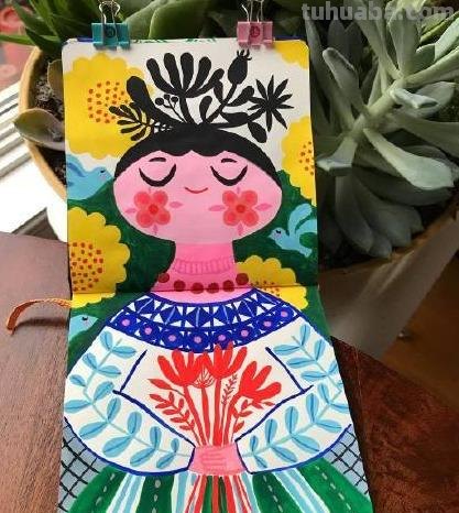 水彩插画｜看一眼就深深爱上了