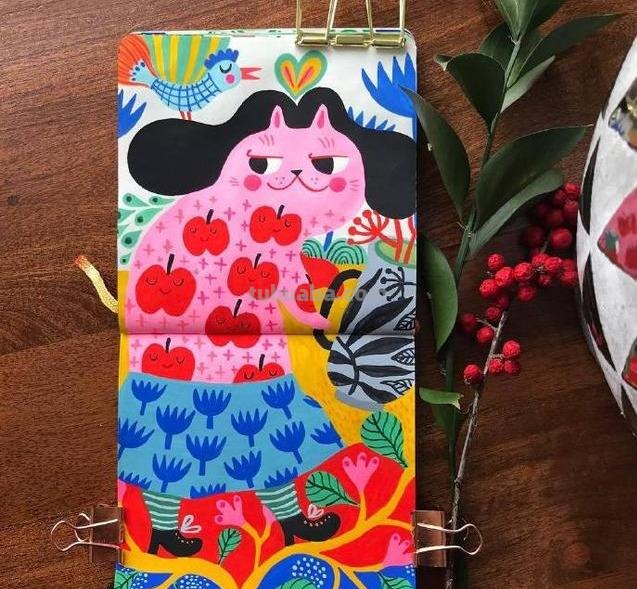 水彩插画｜看一眼就深深爱上了