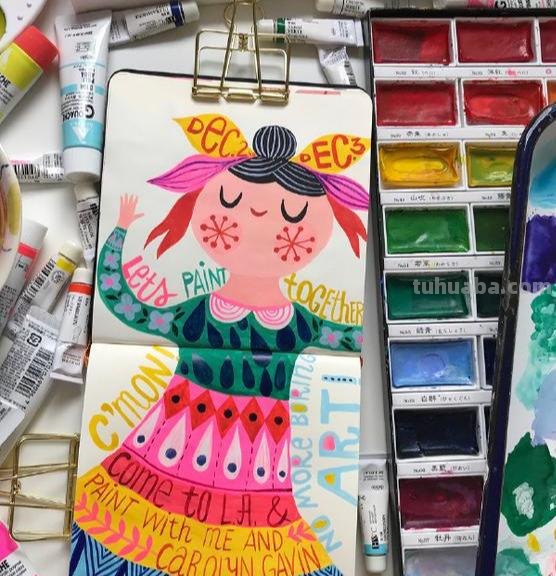 水彩插画｜看一眼就深深爱上了