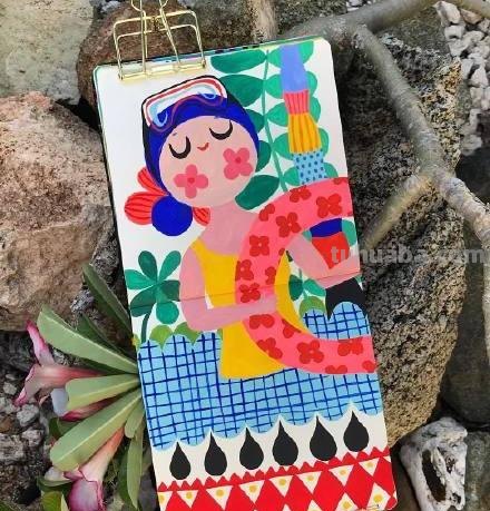 水彩插画｜看一眼就深深爱上了