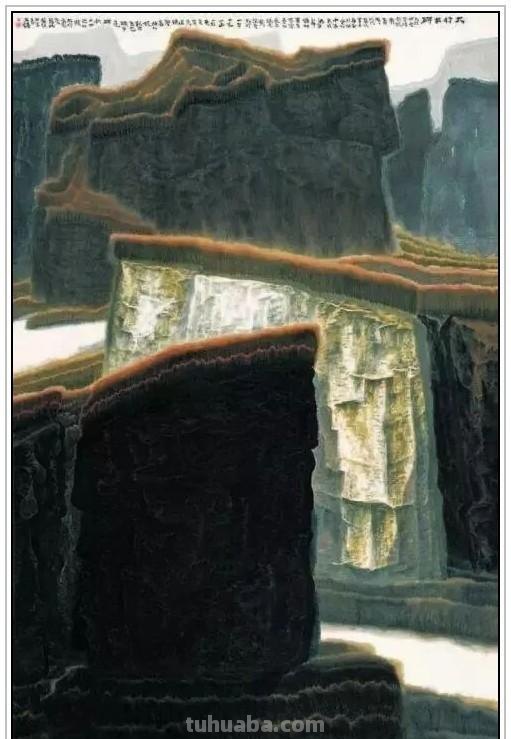 现代著名画家贾又福六十四幅经典绘画作品深邃幽静铿锵壮美赏析