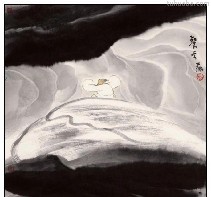现代著名画家贾又福六十四幅经典绘画作品深邃幽静铿锵壮美赏析