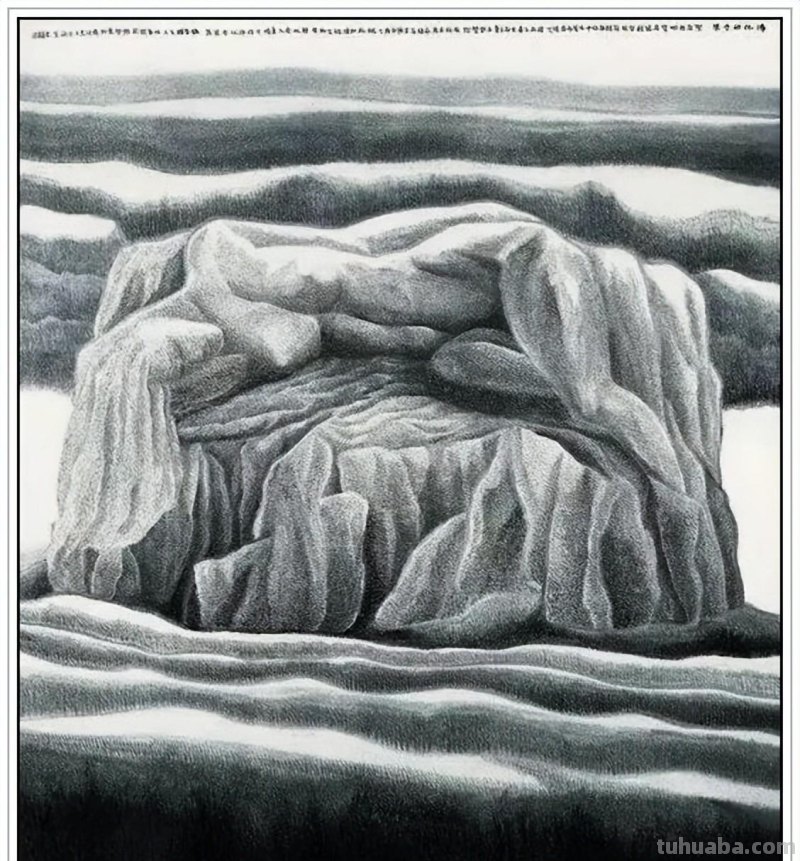 现代著名画家贾又福六十四幅经典绘画作品深邃幽静铿锵壮美赏析