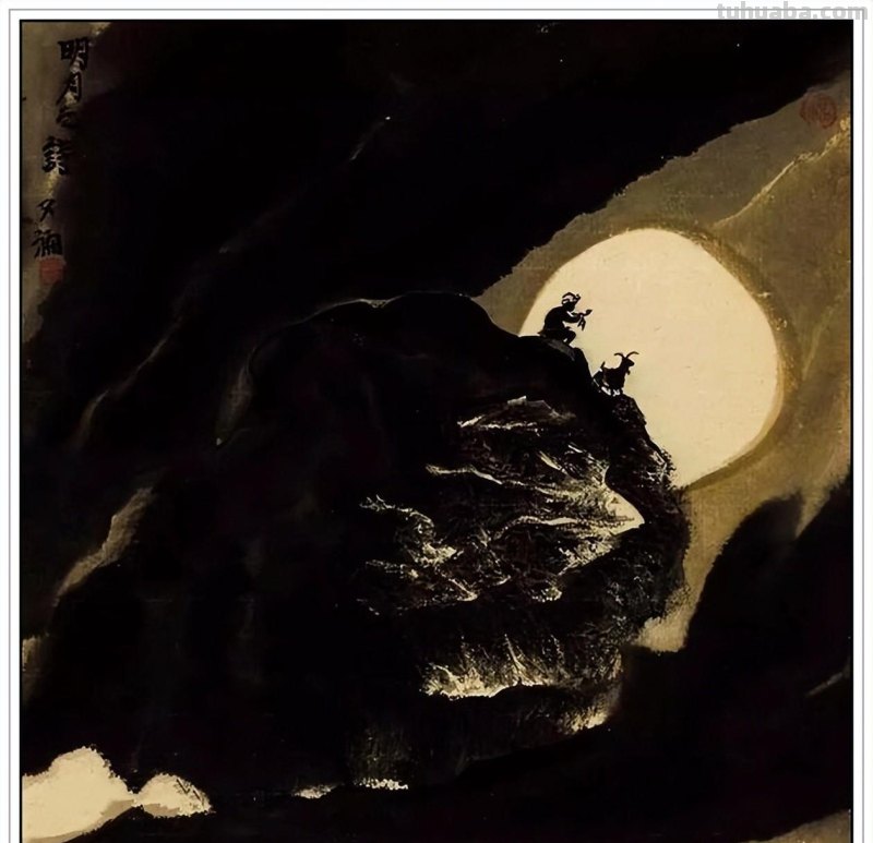 现代著名画家贾又福六十四幅经典绘画作品深邃幽静铿锵壮美赏析