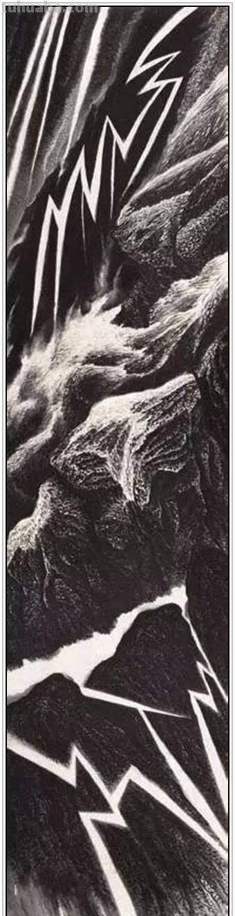 现代著名画家贾又福六十四幅经典绘画作品深邃幽静铿锵壮美赏析