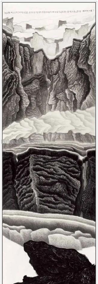 现代著名画家贾又福六十四幅经典绘画作品深邃幽静铿锵壮美赏析