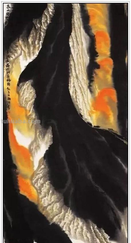 现代著名画家贾又福六十四幅经典绘画作品深邃幽静铿锵壮美赏析