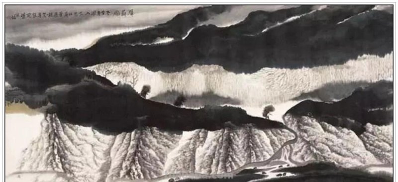 现代著名画家贾又福六十四幅经典绘画作品深邃幽静铿锵壮美赏析