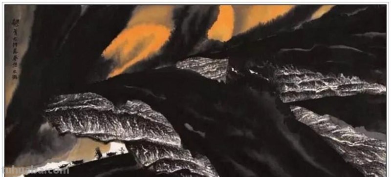 现代著名画家贾又福六十四幅经典绘画作品深邃幽静铿锵壮美赏析