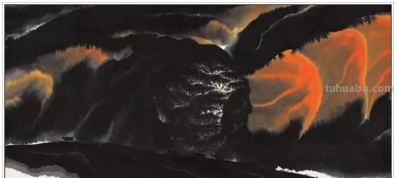 现代著名画家贾又福六十四幅经典绘画作品深邃幽静铿锵壮美赏析