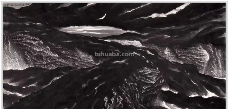 现代著名画家贾又福六十四幅经典绘画作品深邃幽静铿锵壮美赏析