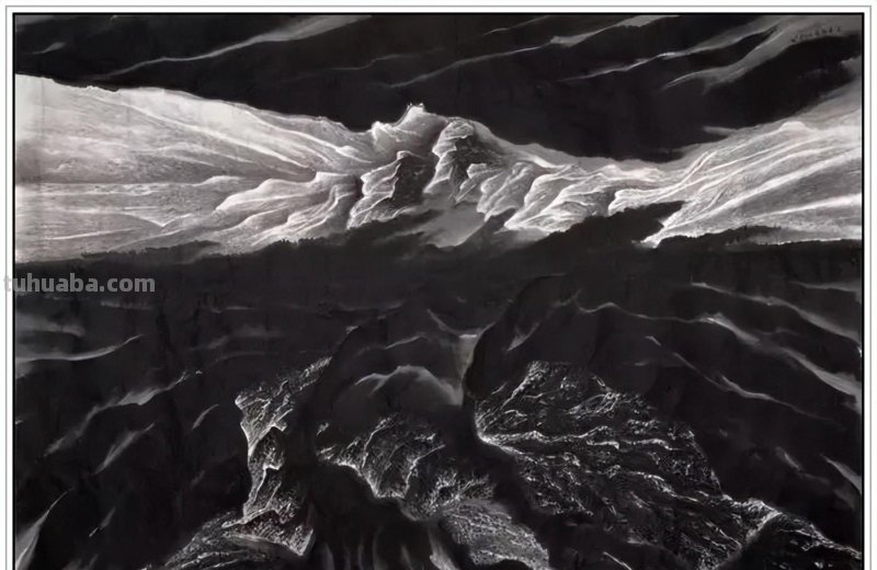 现代著名画家贾又福六十四幅经典绘画作品深邃幽静铿锵壮美赏析