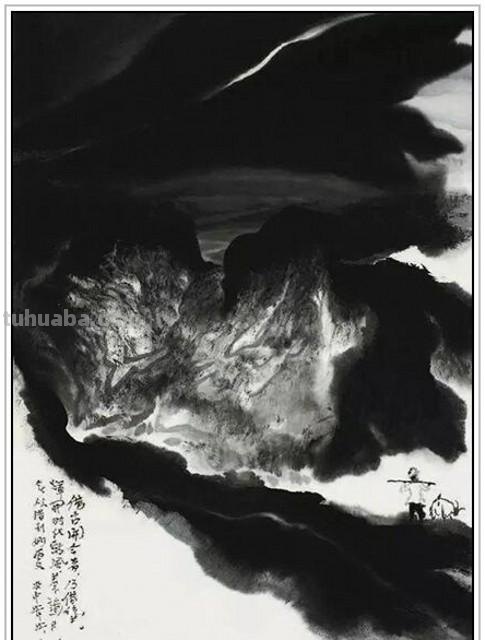 现代著名画家贾又福六十四幅经典绘画作品深邃幽静铿锵壮美赏析