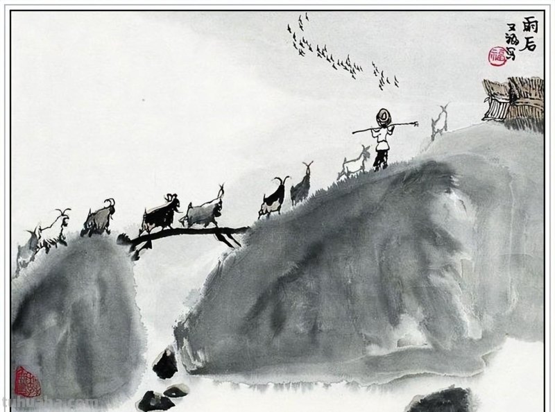 现代著名画家贾又福六十四幅经典绘画作品深邃幽静铿锵壮美赏析