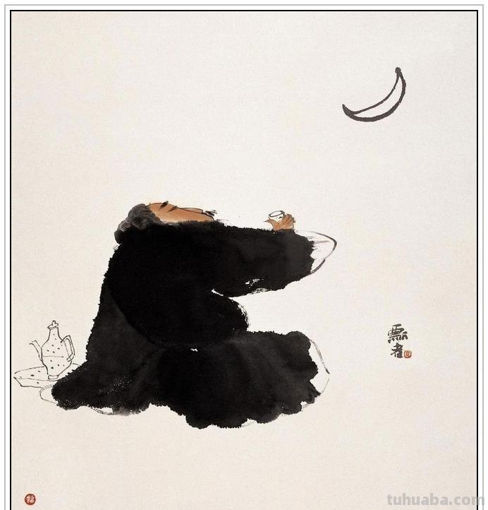 现代著名画家贾又福六十四幅经典绘画作品深邃幽静铿锵壮美赏析