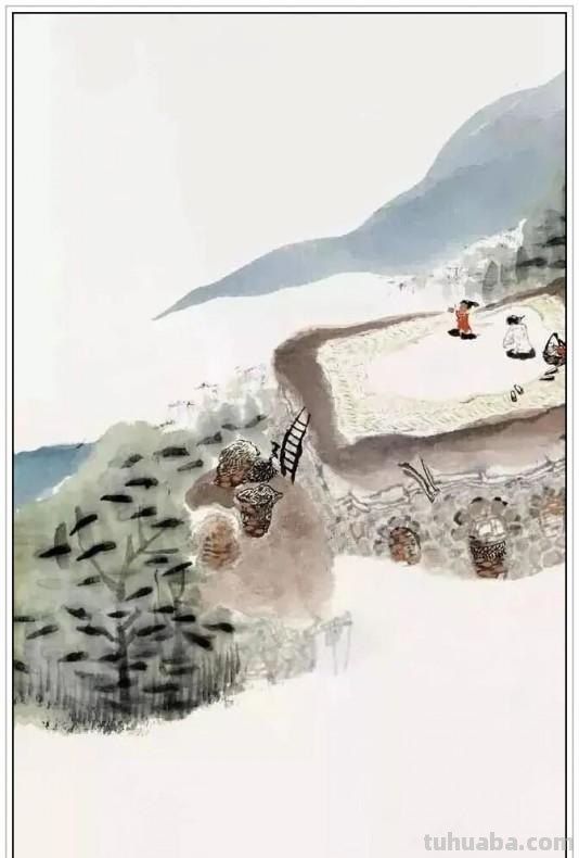 现代著名画家贾又福六十四幅经典绘画作品深邃幽静铿锵壮美赏析