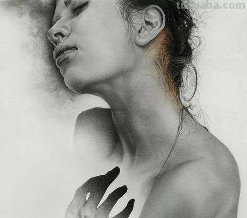 人体素描只可意会不可言传的艺术作品