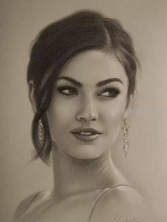 人体素描只可意会不可言传的艺术作品