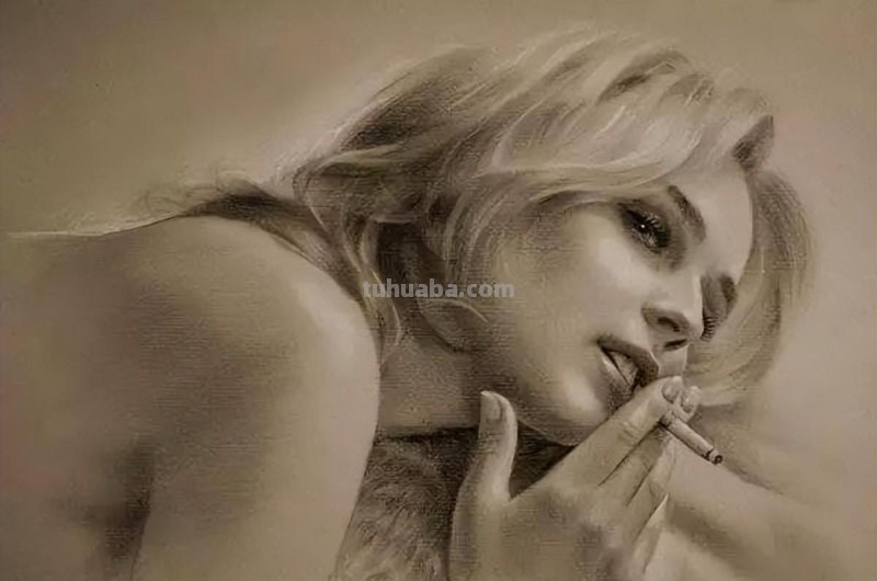 人体素描只可意会不可言传的艺术作品