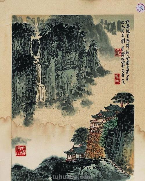 一代宗师当代著名画家钱松喦六十一幅传世经典绘画作品赏析