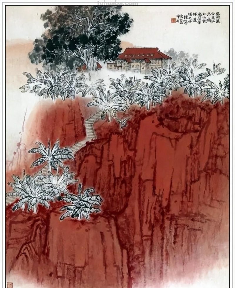 一代宗师当代著名画家钱松喦六十一幅传世经典绘画作品赏析
