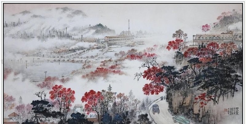 一代宗师当代著名画家钱松喦六十一幅传世经典绘画作品赏析