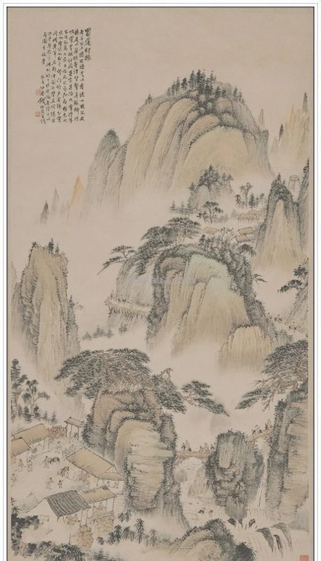 一代宗师当代著名画家钱松喦六十一幅传世经典绘画作品赏析