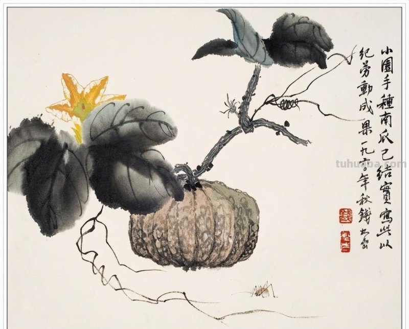 一代宗师当代著名画家钱松喦六十一幅传世经典绘画作品赏析