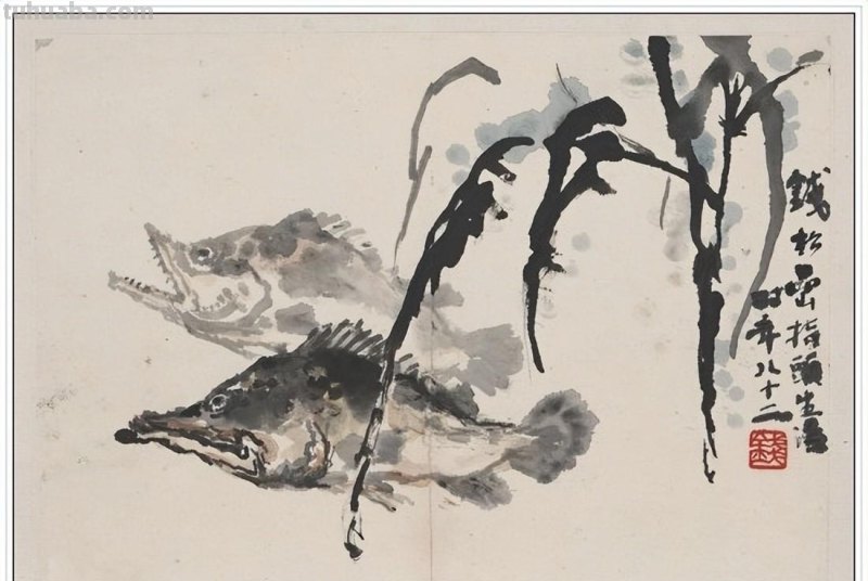 一代宗师当代著名画家钱松喦六十一幅传世经典绘画作品赏析