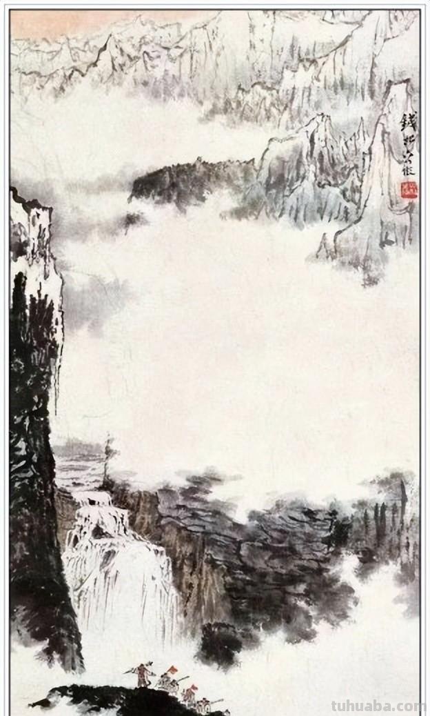 一代宗师当代著名画家钱松喦六十一幅传世经典绘画作品赏析