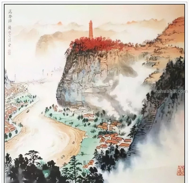 一代宗师当代著名画家钱松喦六十一幅传世经典绘画作品赏析