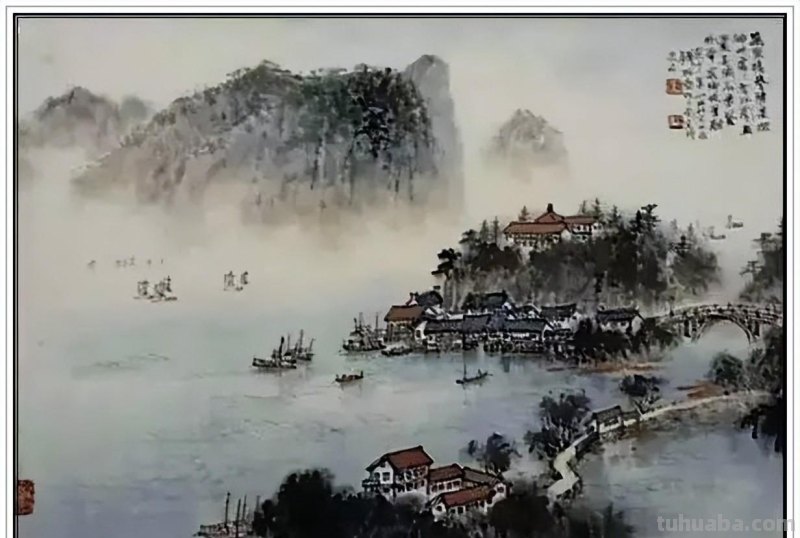 一代宗师当代著名画家钱松喦六十一幅传世经典绘画作品赏析