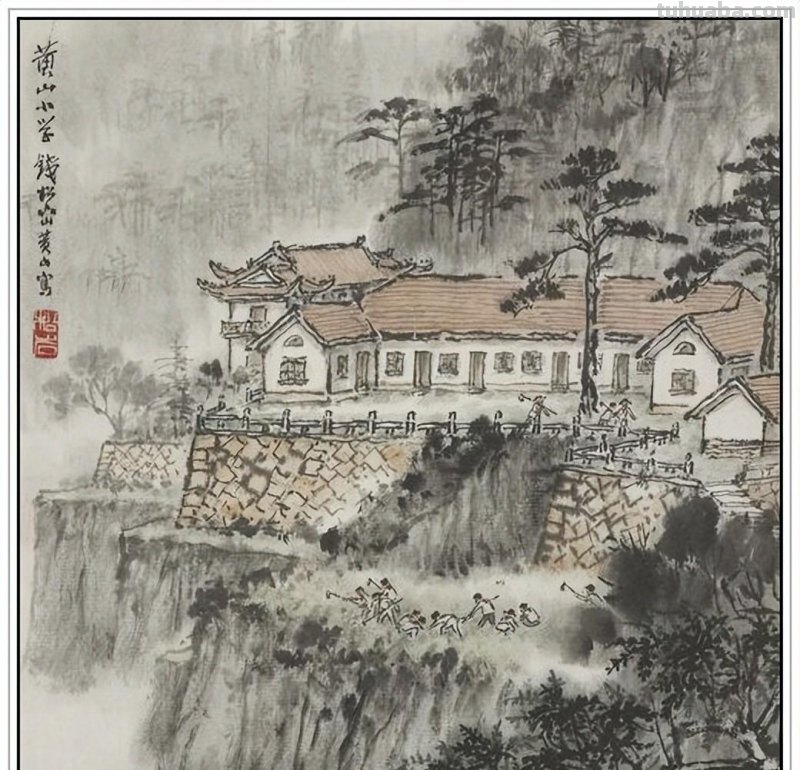 一代宗师当代著名画家钱松喦六十一幅传世经典绘画作品赏析