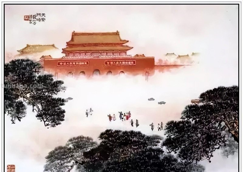 一代宗师当代著名画家钱松喦六十一幅传世经典绘画作品赏析