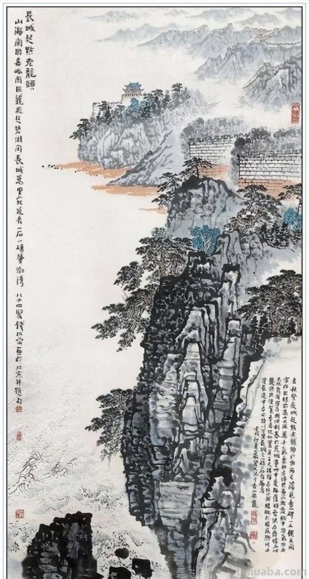 一代宗师当代著名画家钱松喦六十一幅传世经典绘画作品赏析
