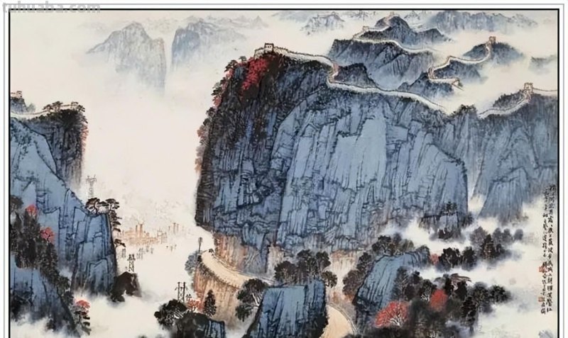 一代宗师当代著名画家钱松喦六十一幅传世经典绘画作品赏析