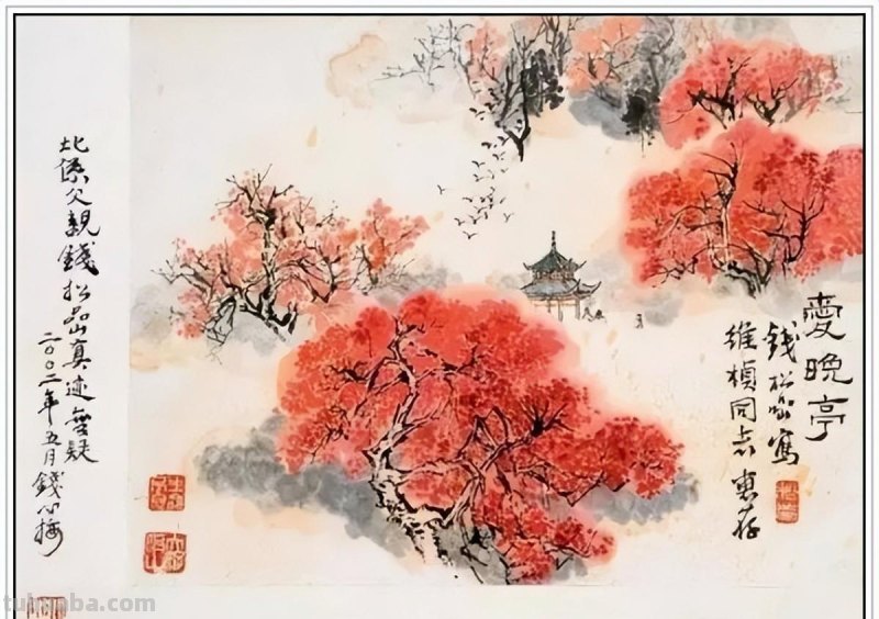 一代宗师当代著名画家钱松喦六十一幅传世经典绘画作品赏析