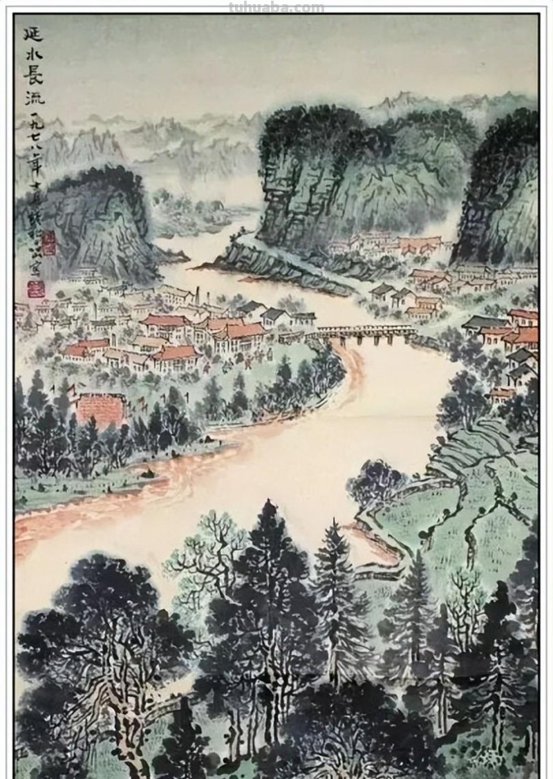 一代宗师当代著名画家钱松喦六十一幅传世经典绘画作品赏析