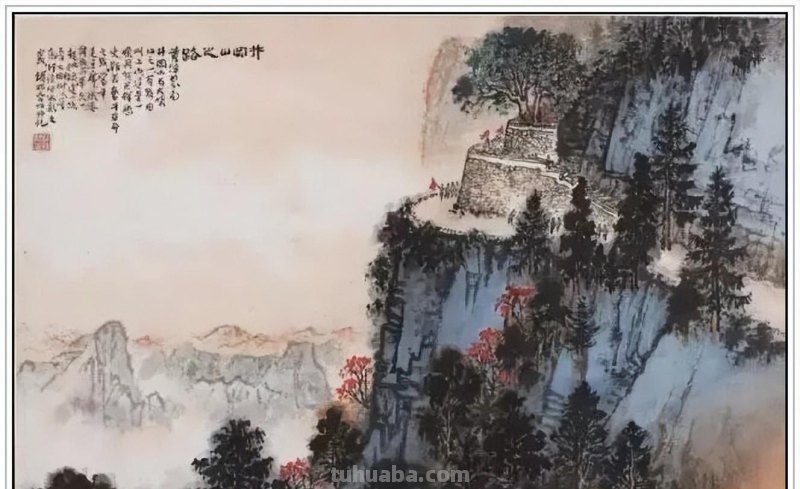 一代宗师当代著名画家钱松喦六十一幅传世经典绘画作品赏析